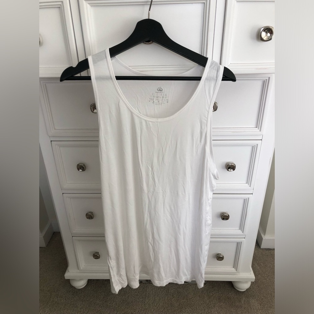 Men’s White Tank Top - Lightweight Everyday Layer- Selling all 3 together